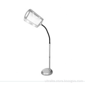 Floor Standing Full Page 3X Magnifying/Magnification Lamp
